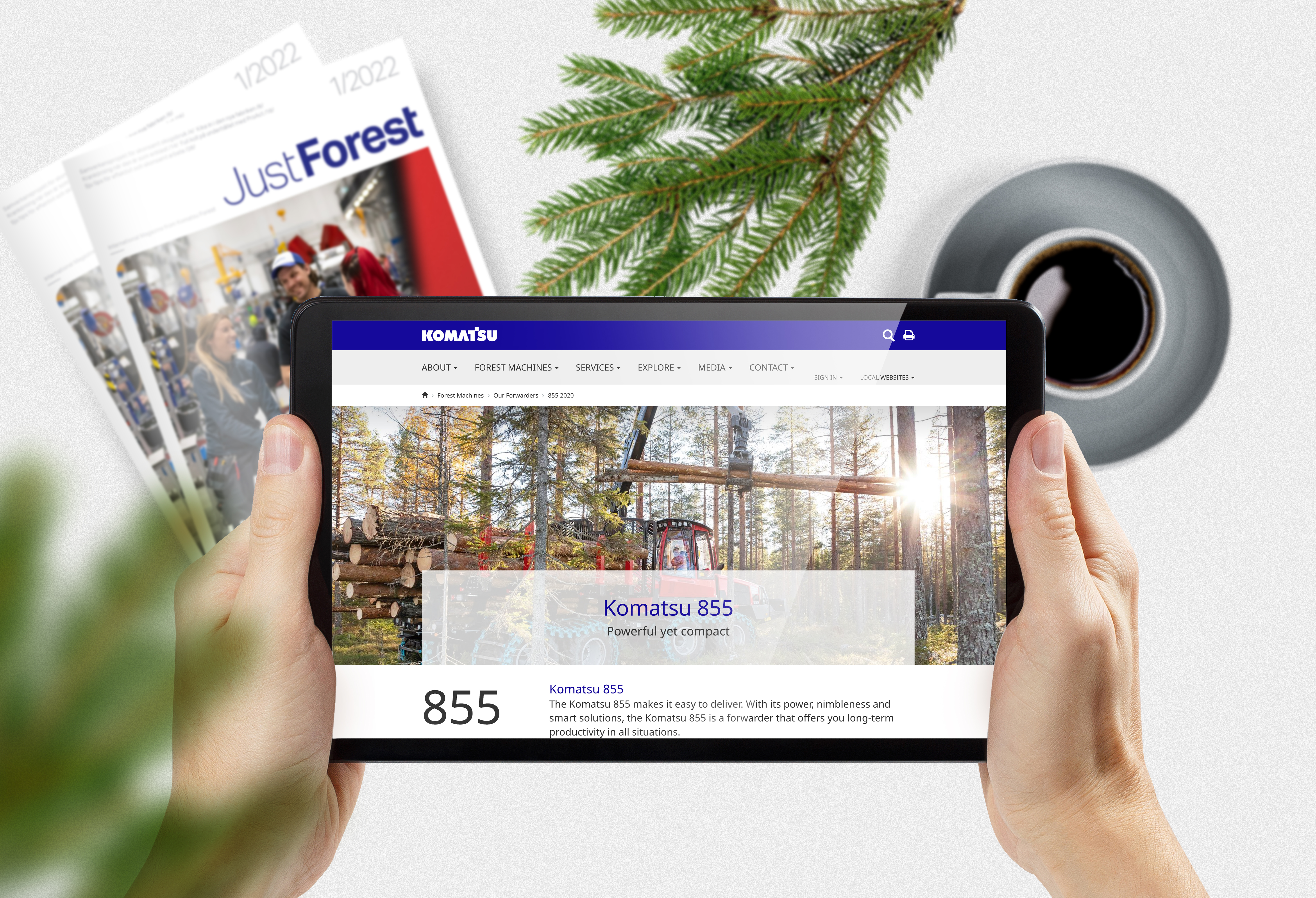 Komatsu Forest media