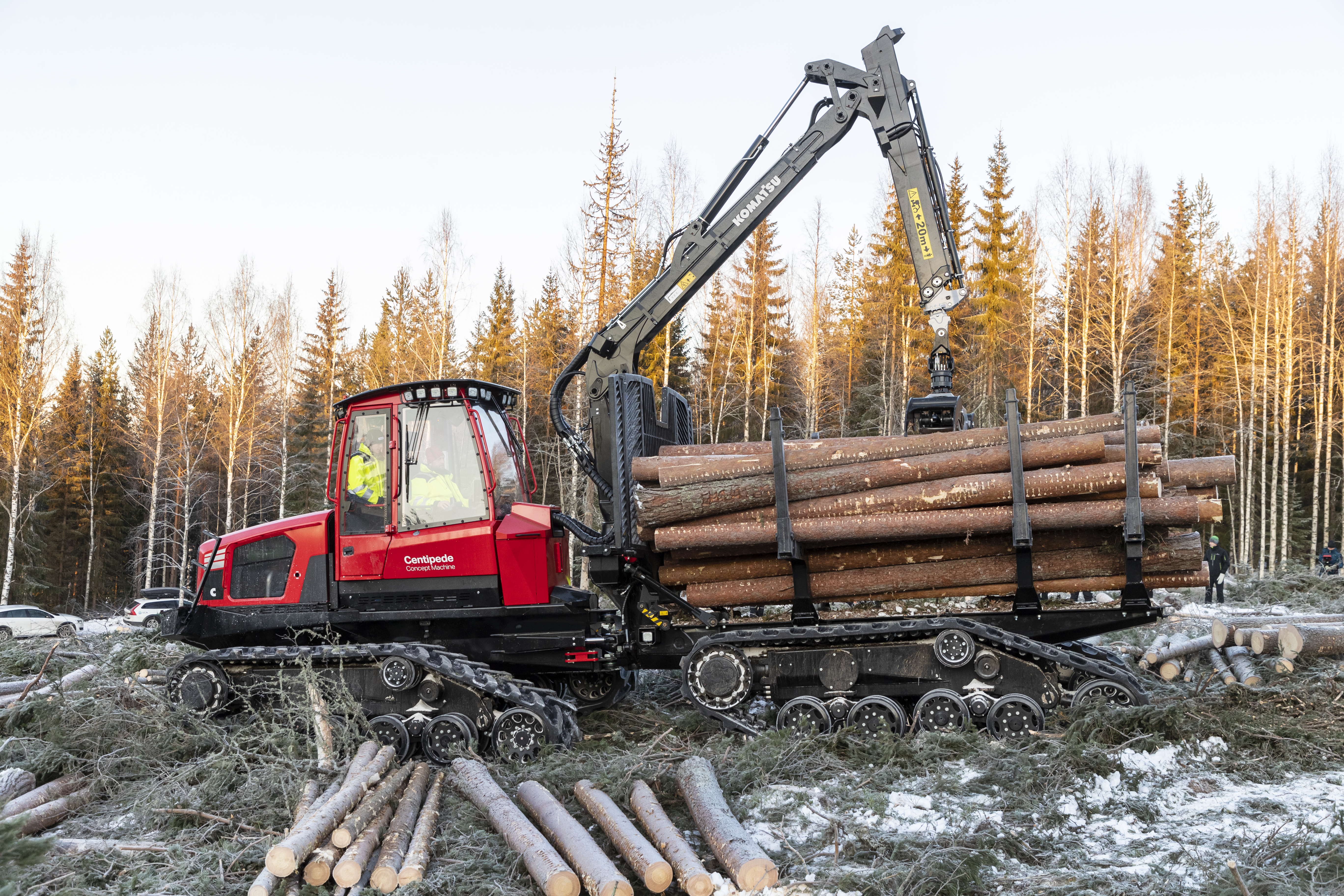 Centipede forwarder