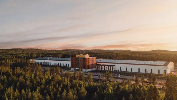 Komatsu Forest Produktionsstätte in Schweden